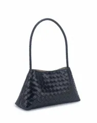 メッシュ ショルダーバッグ ブラックのサムネイル
