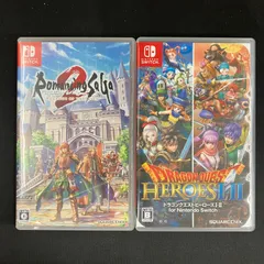 中古 Switch ロマンシングサガ2 ドラゴンクエストヒーローズ1・2のサムネイル