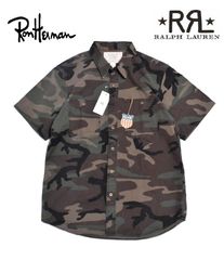 美品】21SS RRL ダブルアールエル カーニバル キャンプ シャツ アロハ
