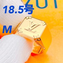 値下げ✨LOUIS VUITTONルイヴィトンリング ロープパヴェ金M1543M
