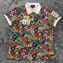 パーリーゲイツ レディース ハニカムリバー 半袖ポロワンピース サイズ