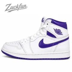 NIKE AIR JORDAN 1 HIGH OG ナイキ エア ジョーダン 1 ハイ カット オリジナル 23cm コートパープル ホワイト レディース ナイキ スニーカー U11593