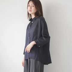 極美品✨️定価7万 ドゥロワー SPRING コットンオーガン ボウタイ