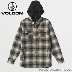25-26 VOLCOM ボルコム KENSON INS FLANNEL ケンソン インサレーテッド フランネル ジャケット ネルシャツ アウター 日本正規品 のサムネイル