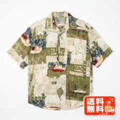VENTO NUOVO 総柄シャツ 半袖 イタリア製 レーヨン 雰囲気抜群 Rudolph Valentino風のサムネイル