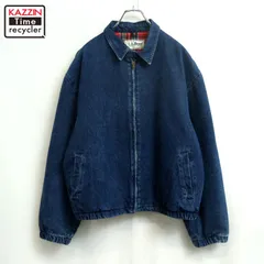 80s vintage L.L.Bean 中綿 裏地キルティング デニムジャケット メンズ XLサイズ相当 ビッグサイズ オーバーサイズ