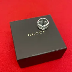 極 美品 GUCCI グッチ ノット インフィニティ シルバー925 リング 指輪 アクセサリー ジュエリー 12号 レディース シルバー 29293のサムネイル