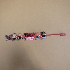 マキシマム ザ ホルモン ガチンコザホルモン 刺繍ブレスレット.ラバー