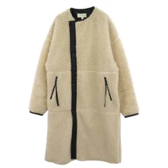 HYKE ハイク 192-17175 FAUX SHEARLING COAT ボア フリース ロング コート ホワイト系 1【中古】のサムネイル