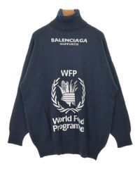 BALENCIAGA 2021SS ラメ ケーブルニット タートルネック】 - メルカリ