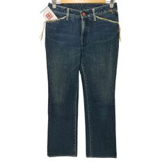 45R フォーティファィブアール 藍バチ比女加工 バギーデニムパンツ 1
