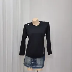 デサント 長袖 Tシャツ 黒 90のサムネイル