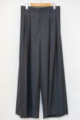 A19298 極美品 thプロダクツ 25SS ウエストギャザーワイドパンツ1