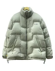バンズ VANS 90s Down Jacket ダウン ジャケット ジップアップ 旧ロゴ OldVANS アウター 刺繍 カーキグレー 緑 0315-90170 ジャケット ロゴ カーキ Mサイズ 104MT-3271のサムネイル