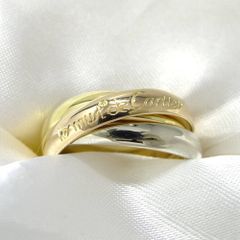 新品磨き済み Cartier カルティエ トリニティ クラシック リング 49