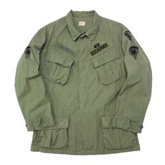 60's US ARMY 3rd ノンリップ ジャングルファティーグ ジャケット
