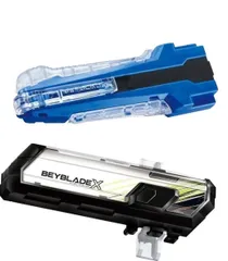 ＼ 2種セット ／ ベイブレード X BEYBALDE X BX-09 ベイバトルパス + BX-42 ラバーカスタムグリップ ブルーVer.