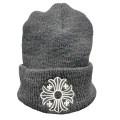 【6/2価格改定】CHROME HEARTS 極美品 WOOL WATCH CAP CHプラス 刺繍 ビーニー ニットキャップ ニット帽 ウール ブラック ホワイト マルチカラー 帽子 ロゴ Aランク 中古 鑑定済 クロムハーツ帽子のサムネイル