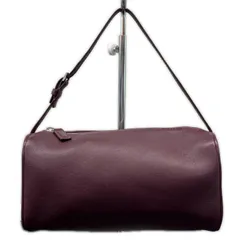 【6/2価格改定】THE ROW 希少 極美品 ザロウ 90's バッグ スモールバッグ W1281L97BRGNS レザー ボルドー ワインレッド ポシェット アクセサリーポーチ ハンドバッグ レディース Aランク 中古 鑑定済 ザロウバッグのサムネイル