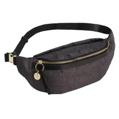 新品 [エース トーキョー] ウエストバッグ HAyU×ace. ボディバッグ ユッカ 17834 チャコール(ネコヘッド柄)のサムネイル