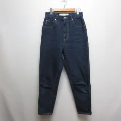 シンゾーン Shinzone 美品 キャロット デニム パンツ ジーンズ 34 インディゴ 19SMSPA68 ジッパーフライ 日本製のサムネイル