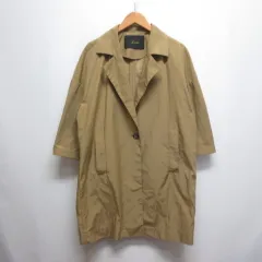 リエス Liesse 美品 チェスター コート キャメルベージュ ドロップショルダー スプリングコートのサムネイル
