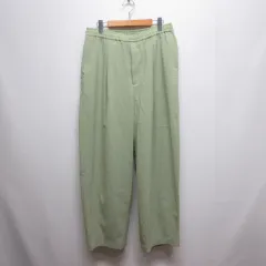 モンキータイム MONKEY TIME アローズ 美品 RENU TRO WD ANKLE PANT イージー パンツ XL ライムグリーン 8314-144-1416 ウエストゴム ポリエステルのサムネイル