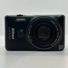 【全額返金保証】【最速発送】Nikon コンパクトデジタルカメラ COOLPIX S6900 ブラック 動作確認済のサムネイル