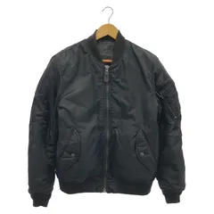 【中古】AVIREX × HONDA MA-1 ライディングブルゾン L 黒 0SYTN-W35 CH-0053 アヴィレックス ホンダ[66]のサムネイル