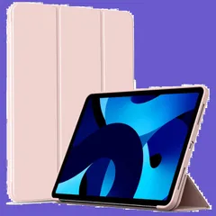 耐衝撃 軽量 三つ折り A2777 A2757 スタンド A2696 第10世代用 スマートカバー 10.9インチ 2022 オートスリープ/ウェイク機能対応 ケース 10世代 ライトピンク iPad BFGTSJF