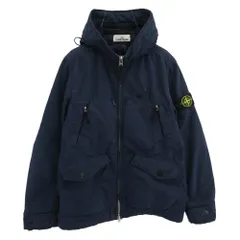 STONE ISLAND ストーンアイランド 731540931 DAVID LIGHT TC WITH MICROPILE デヴィッド ライト ティーシー ウィズ 袖ロゴワッペン マイクロパイル 中綿 ジャケット ネイビー系 S【中古】のサムネイル