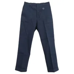 LOUIS VUITTON ルイ・ヴィトン 22SS RM221M H77 HMP06W NIGO ニゴ イタリア製 LVスクエアード チノトラウザーズ チノパンツ ネイビー系 40【中古】のサムネイル