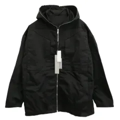 Rick Owens リックオウエンス 24SS RR01D3715-NBR LIDO期 Lido hooded zip-up jacket リド フーデッド ジップアップ ジャケット ブラック系 48【中古】のサムネイル