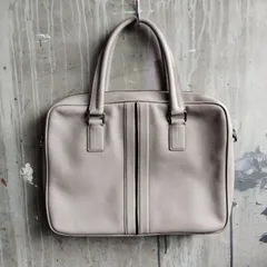 TOD'S レザー2WAYブリーフケース ビジネスバッグ ショルダー付属 トッズのサムネイル