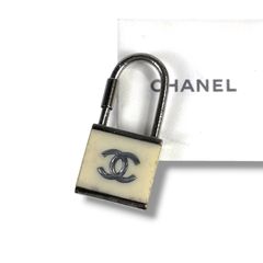 CHANEL シャネル ココマーク バッグチャーム キーホルダー シルバー