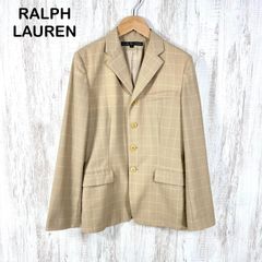 極美品】ローレンラルフローレン テーラードジャケット リネン100 千鳥