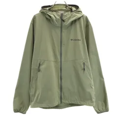 Columbia コロンビア ライトキャニオンソフトシェル ジャケット M オリーブ系 アウトドア メンズ 古着のサムネイル