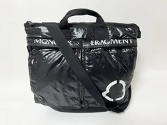 MONCLER モンクレール PORTER ポーター HELMET BAG トートバッグ ショルダーバッグ ２WAY コラボ ブラック ナイロン 美品のサムネイル