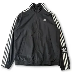 adidas ブラック トラック ジャケット XL