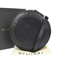 【極美品】BVLGARI ブルガリ ビーゼロワン ミニ ショルダーバッグ ロゴ レザー ブラック 80BS126のサムネイル