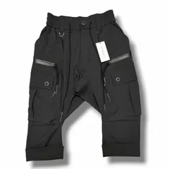 参考上代57200円 ripvanwinkle Cropped Easy Cargo クロップドイージーカーゴパンツ リップヴァンウィンクル  × チェリーサンバースト RW-625 ブラック S （16377M）のサムネイル