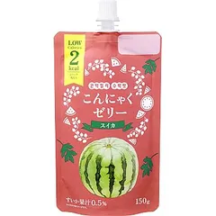 Vandroセレクション こんにゃくゼリー スイカ 150g ×3のサムネイル