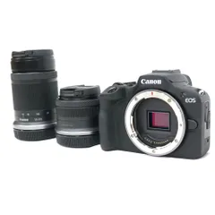 [中古] Canon ミラーレスカメラ EOS R100 ダブルズームキット　eos-r100-body-bl   [良い(B)] Canon ミラーレスカメラ EOS R100 ダブルズームキット eos-r100-body