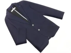MEN'S MELROSE メンズメルローズ ワッフル テーラード ジャケット size3/紺 ■◇ メンズのサムネイル