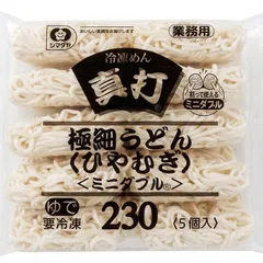 Vandroセレクション 真打 極細うどん230 230G 5食入 冷凍のサムネイル
