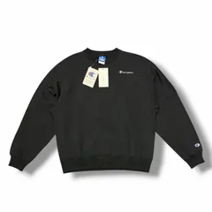 参考上代27500円 未使用 N.HOOLYWOOD  × Champion NEW WEAVE CREW NECK SWEATSHIRTS クルーネックスウェット トレーナー エヌハリウッド  × チャンピオン C8-B023 ブラック S （16238M）のサムネイル