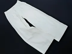 green label relaxing グリーンレーベルリラクシング ユナイテッドアローズ ワイド デニムパンツ size38/白 ■■ レディースのサムネイル