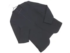 TOMORROWLAND トゥモローランド ノーカラー ジャケット size34/紺 ■◇ レディースのサムネイル