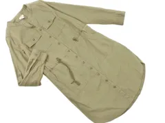 L.L.Bean エルエルビーン ミリタリー シャツ ワンピース sizeS/カーキ ■◇ レディースのサムネイル