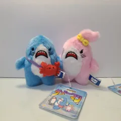 新品 サメーマン ぬいぐるみ キーリング セット まとめ (キャビー 山田 二郎)